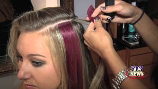 Beauty--Fun Hair Extensions That Add Color & Flair