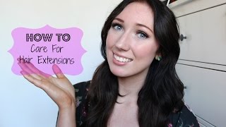 How To Take Care Of Hair Extensions + The Best Products! (Micro Ring/ Nano Ring/ Tape Ins)