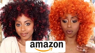 These Wigs Are Bomb! Amazon Wig Try On Haul | Jessica Pettway