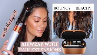 Testing Dyson Airwrap Copper Edition On My Extensions | Beauty'S Big Sister