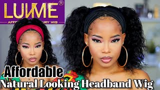 Short Headband Wig Review Feat. Luvme Hair | Natural Hair Look Headband Wig
