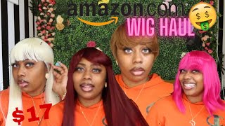 Testing Cheap Amazon Colored Wigs- *Amazon Count Y'All Days*
