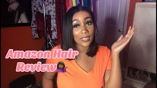 Xtrend Frontal Bob Wig Review Amazon Wig Under $60!