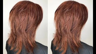 Quick & Easy Medium Shag Haircut For Women | Medium Length Layered Cut | New Hair Cutting Techniques