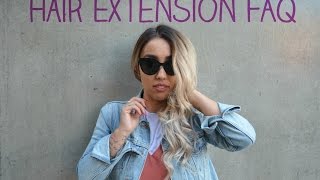 Hair Extension Faq | Weaves, Tape In'S & Clip In'S