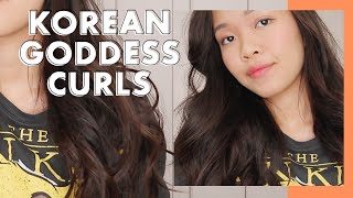 Asian Hair How-To: Loose Big Wavy Goddess Korean Curls | Asian Beauty Tips