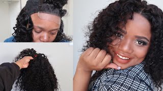 How To Make A Wig Without A Mannequin Head | Using Your Own Head! | South African Youtuber