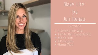 Blake Lite By Jon Renau In Shaded Mocha (24Bt18S8) - Wigsbypattispearls.Com Wig Review