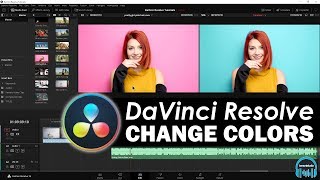 Davinci Resolve - Change Colors (Recolor)
