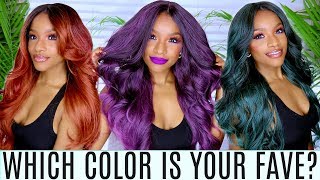 3 New Colors! Cheap Synthetic Wigs For Summer | Under $30!