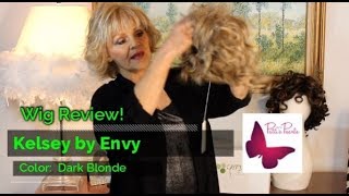 Wig Review:  Kelsey By Envy In Dark Blonde