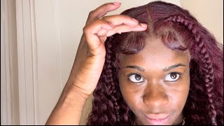 My First Time Trying 99J Hair Color From Ula Hair