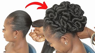 This Elegant Bridal Hairstyle Took Me Leas Than 20Mins / Easy Protective Styles You Want To Try