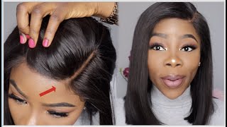 Most Realistic Bob Ever | Start To Finish Lace Frontal Bob Install | Wig Encounter