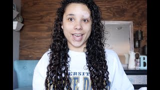 I Got Curly Hair Extensions// Curly Hair Products