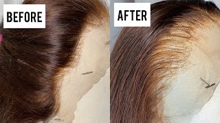 How To Pluck Your Frontal | Chocolate Lace Wig | Ft Alipearl Hair