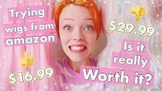 Trying Cheap/Affordable Wigs From Amazon | Is It Really Worth It?