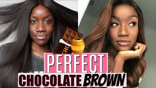 Sisss ! I Wasn'T Ready ! Chocolate / Dark Brown Dye For My Dark Skinned Sisters ! | Dyhair777
