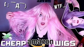 Trying On Cheap Wigs From Amazon