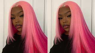 Pretty In Pink X Pink Hair Tutorial X Vshow Hair