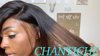 The Best Colored Beginner Wig | No Glue Needed!!! Ready To Wear | Chantiche
