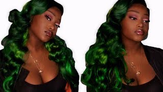 Dye Your Hair * Quick & Easy | Green Hair