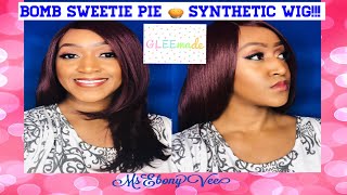 Sweetie Pie Synthetic Wig Review From Gleemade.Com In Black Cherry