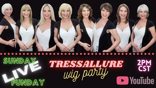 Going Live For A 8 Wig Tressallure Wig Party, Let'S Look Fabulous; Sunday Funday With Timeline.