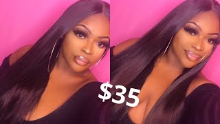 $35 Chocolate Straight Amazon Wig | Lucyhairwig