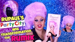 Rupaul'S Party City Wig Transformation The Rumix | Jaymes Mansfield