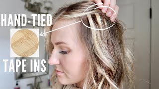 Hand-Tied Invisible Tape Ins | Lilyhair