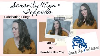 20" Silk Top Brazilian Human Hair Wig | Serenity Wigs And Toppers