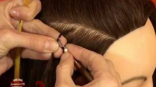 Installing Bulk Human Hair Extensions With Linkies