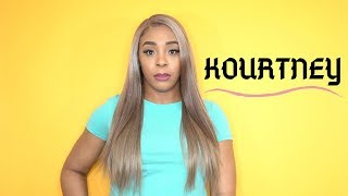 Outre Color Bomb Synthetic Swiss Lace Front Wig - Kourtney --/Wigtypes.Com
