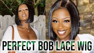 My New Go-To Wig!! Best Affordable Frontal Lace Bob Wig | "Keva" 13X7 Wig Bobbiboss Hair||