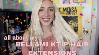 My Experience With Bellami Ktip Hair Extensions!