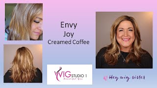 Envy Joy Wig Review | New Style | Creamed Coffee | Denise Sheets