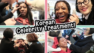 Experiencing A Korean Celebrity Beauty Salon! - This Was Intense!