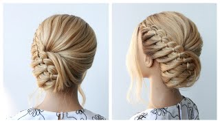   Braided Hairstyle   New Hairstyle For Wedding And Party || Trending Hairstyle || Party