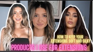 Must Have Hair Extension Products! At Home Keratin Hair Extensions