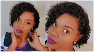 $79 Curly Bob Lace Frontal Wig Quick Installing Ft. Rpghair