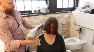 Medium Length Layer Haircut Makeover - Thesalonguy