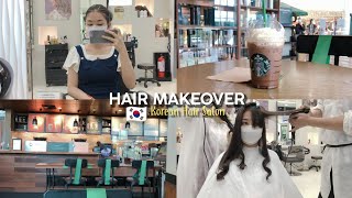 Getting A Hair Makeover Korean Hair Salon  , Alone Time At The Cafe | Eden Agawa