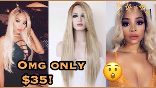 $35 Amazon Wig Review | K'Ryssma Blonde Ombre Wig