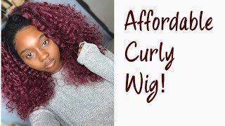 Affordable Burgundy Wig! |  Samsbeauty