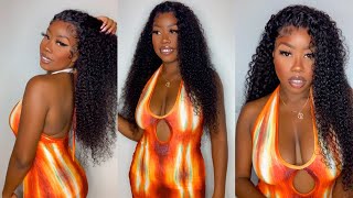 Curls! Curls! Curls! Bomb Curly Lace Front Review Ft Nadula Hair | The Tastemaker