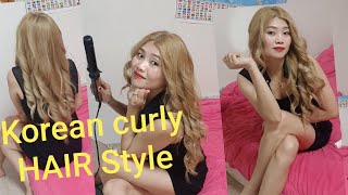 5 Type Of Curly Hair Tutorial Korean Curly Hair Look