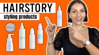 Hairstory Styling Products Review | Hair Balm, Undressed, Dressed Up, Lift, Powder, Wax | Sklpt'