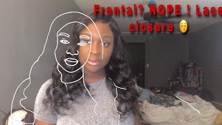 How I Install My Closure Wigs Ft. Isee Hair