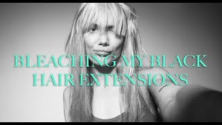 What Happens If You Bleach Black Hair Extensions 6 Times? | Linda Hallberg